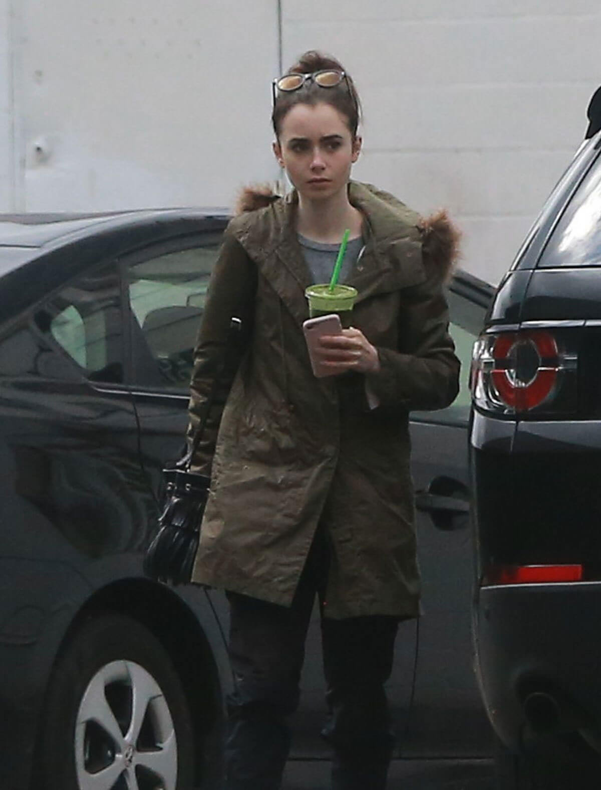 Lily Collins Stills Out and About in West Hollywood