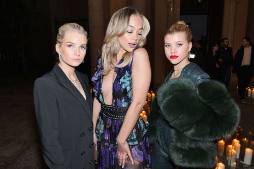 Lottie Moss, Jasmine Sanders and Sofia Richie Stills at Vogue Italia and Place Vendome Party in Milan 1