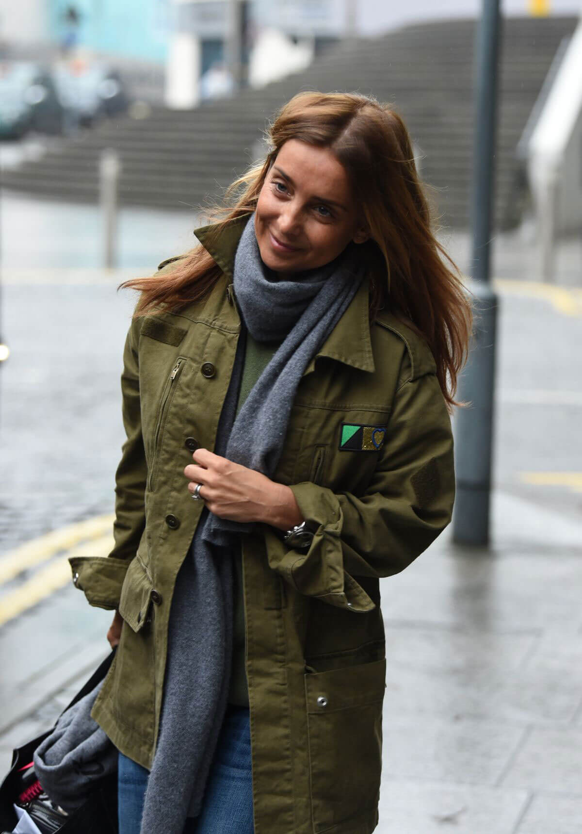 Louise Redknapp Leaves Her Hotel in Birmingham