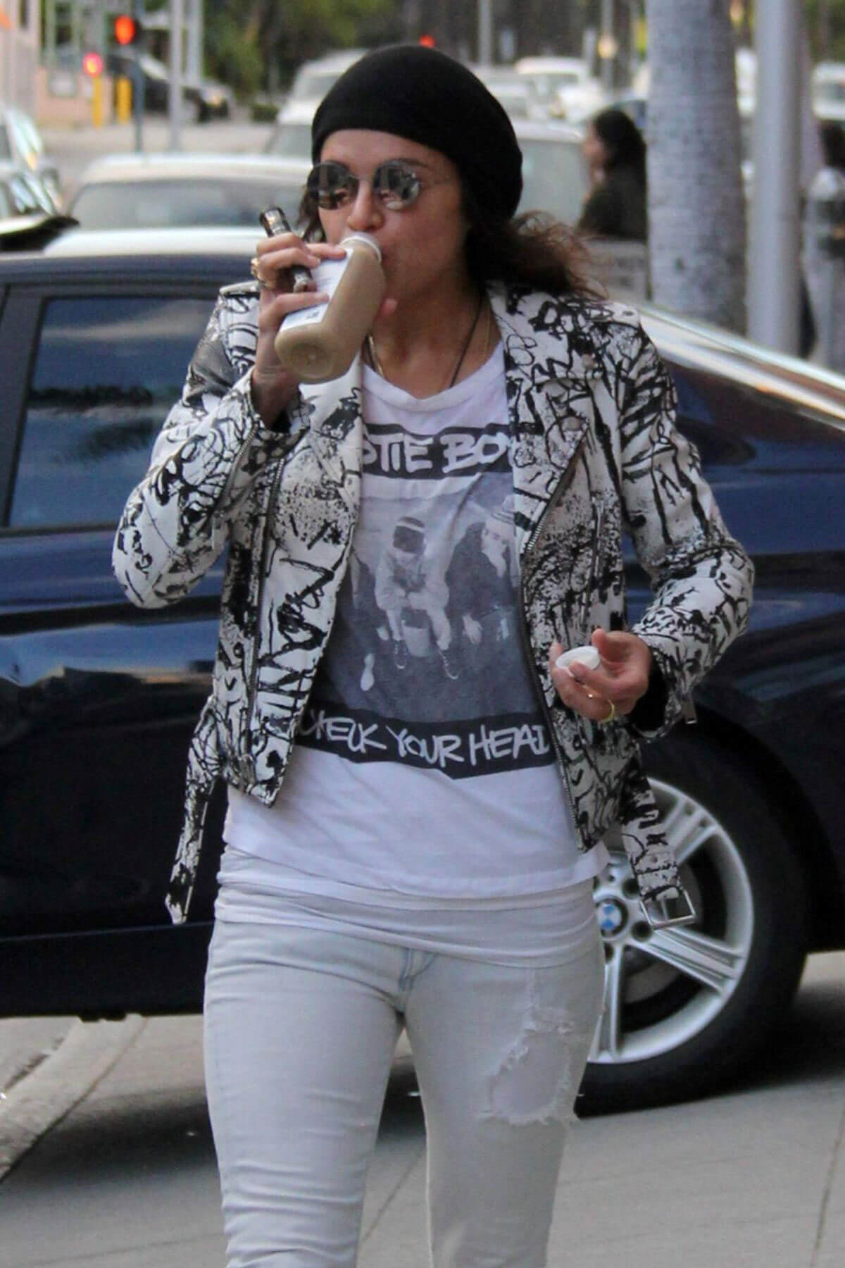 Michelle Rodriguez Out in Beverly Hills