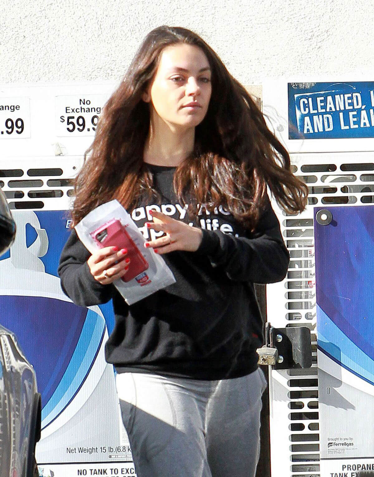 Mila Kunis Stills Out in Studio City