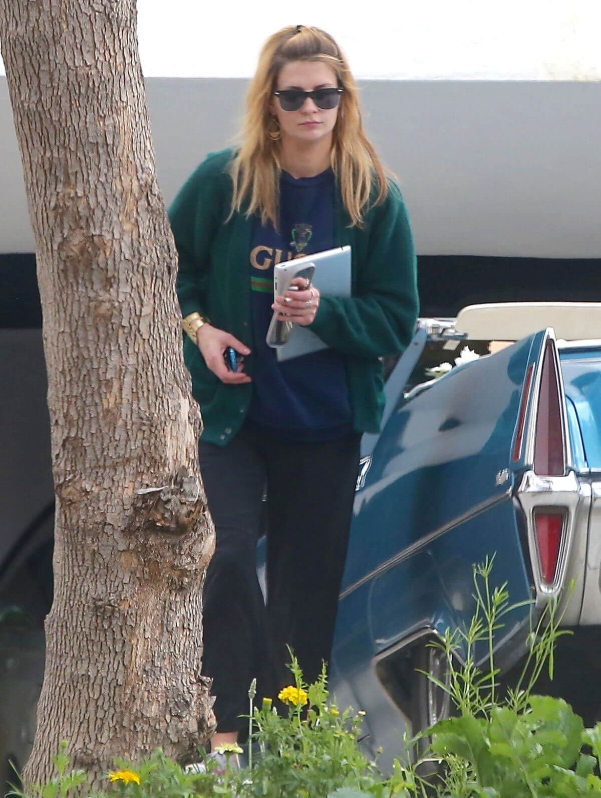 Mischa Barton at Her Home in Los Angeles