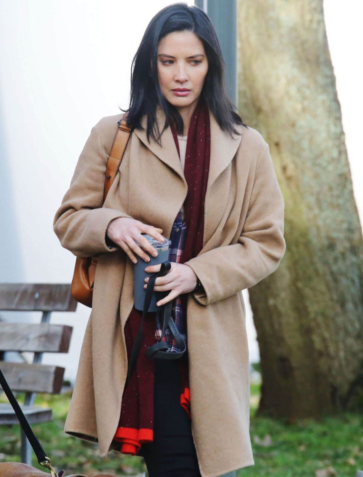 Olivia Munn Stills on the Set of "The Predator" in Vancouver