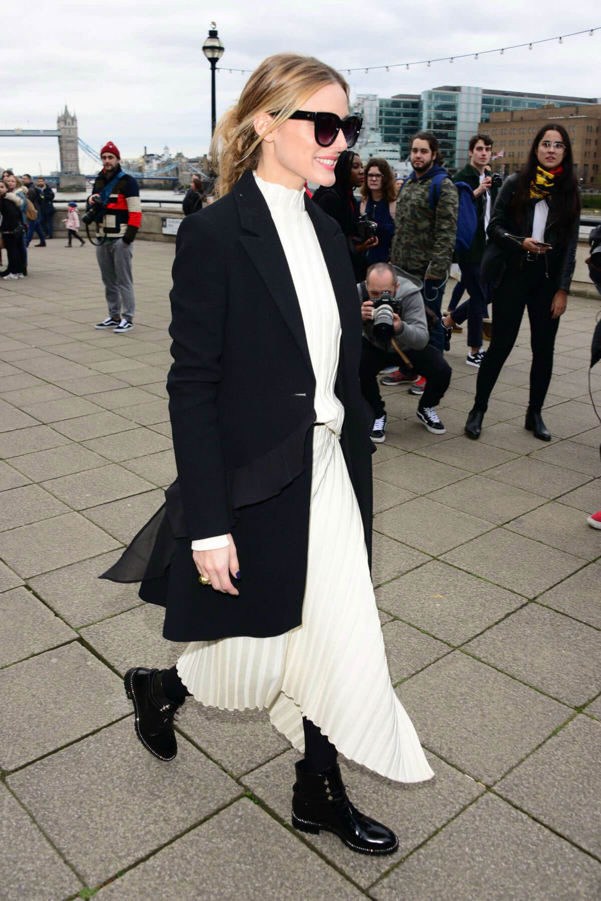 Olivia Palermo Stills at Mulberry Fashion Show at London Fashion Week