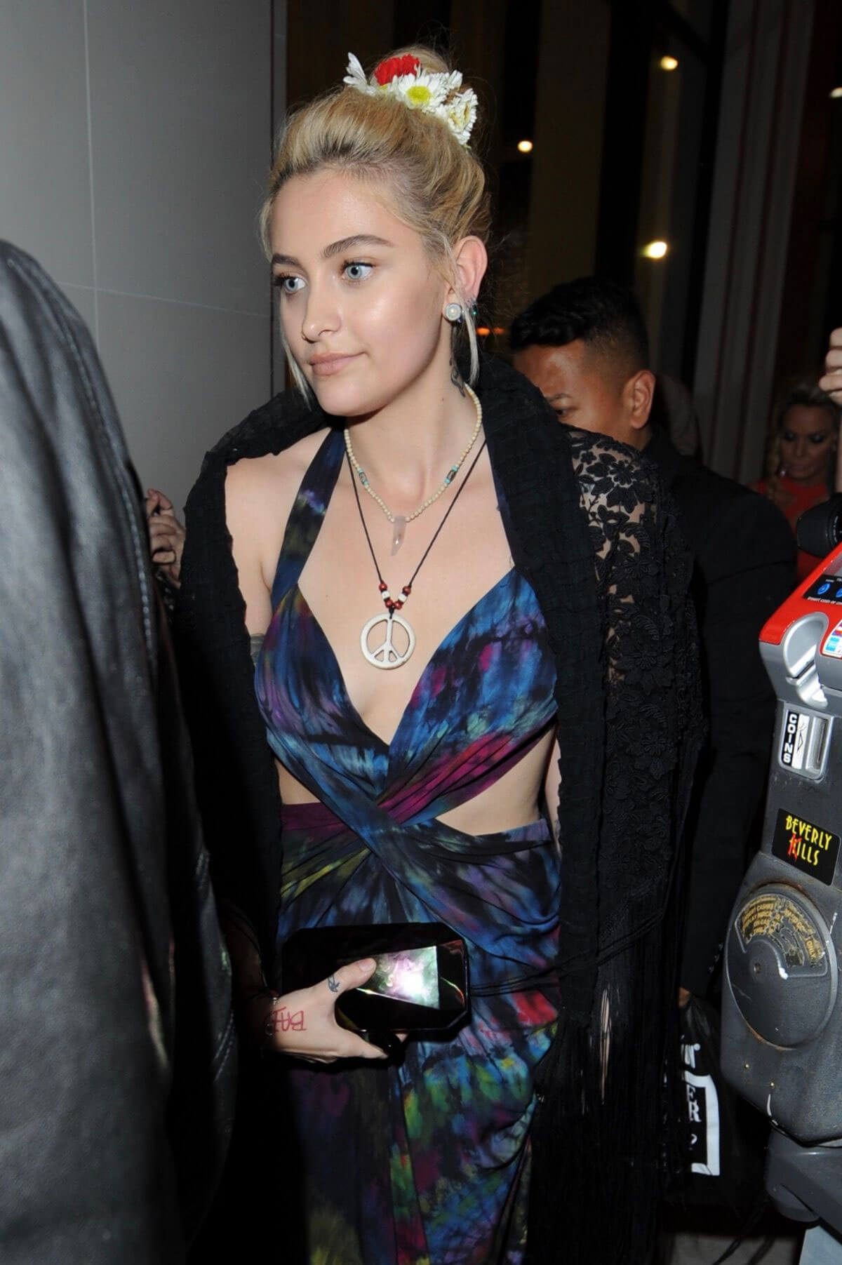 Paris Jackson Arrives at Republic Records Grammy After Party in West Hollywood