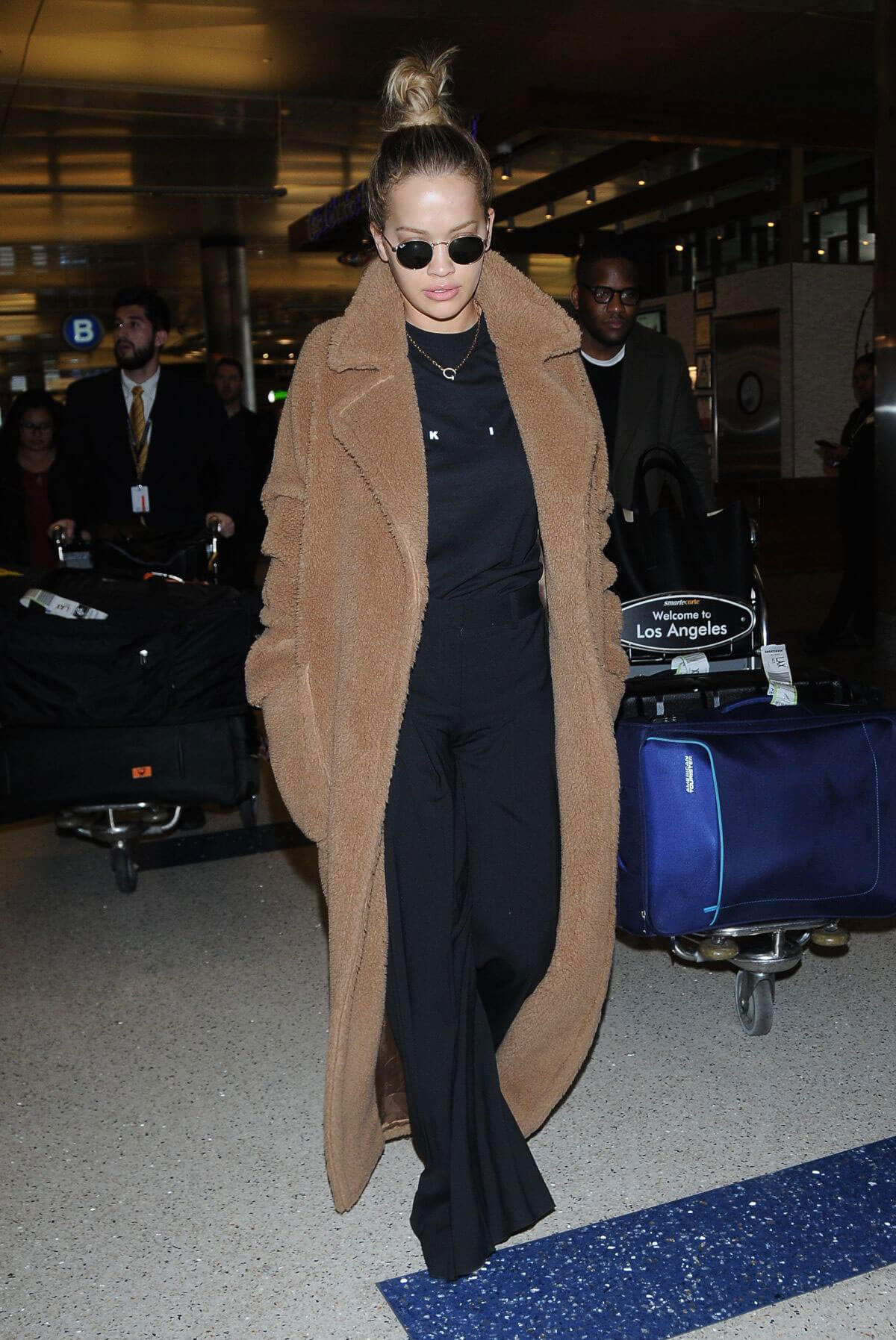 Rita Ora at Los Angeles International Airport