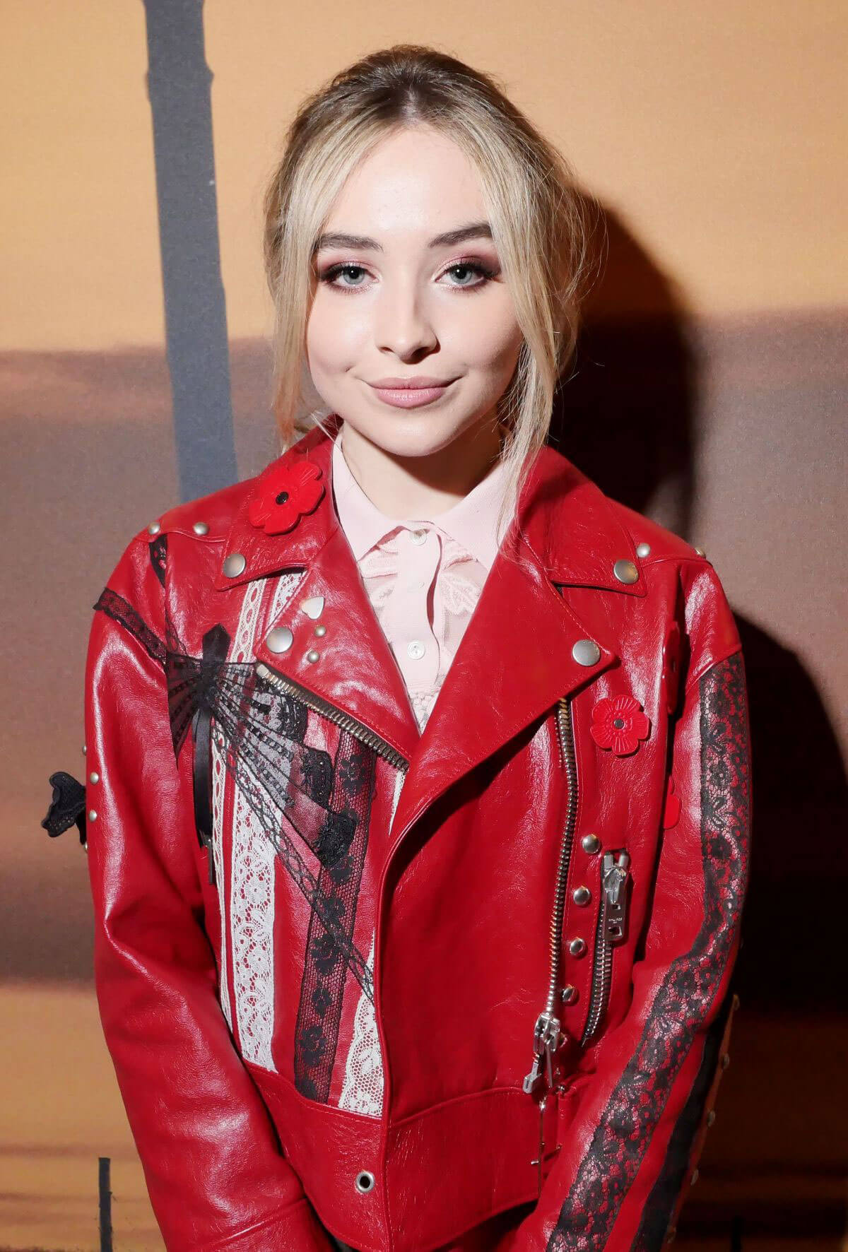 Sabrina Carpenter Stills at Coach Fashion Show in New York