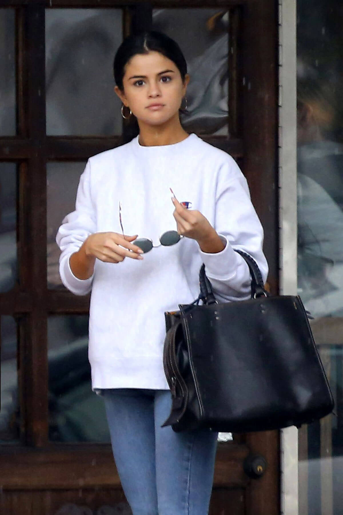 Selena Gomez in Jeans Out in Torrance