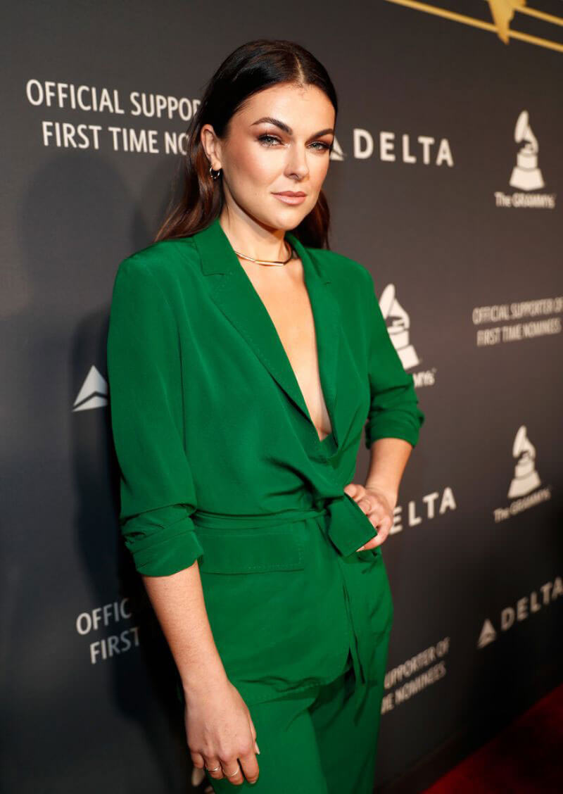 Serinda Swan Stills at Delta Air Lines Official Grammy Event in Los Angeles