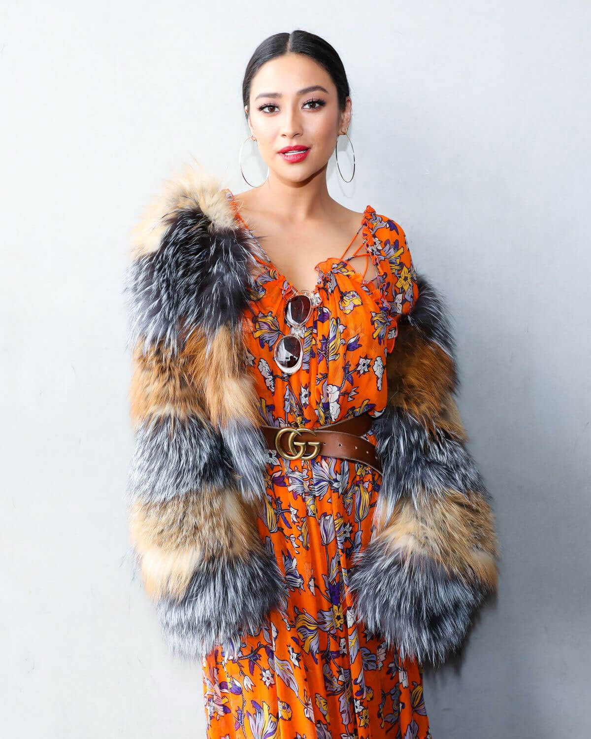 Shay Mitchell at Tory Burch Fashion Show at New York Fashion Week