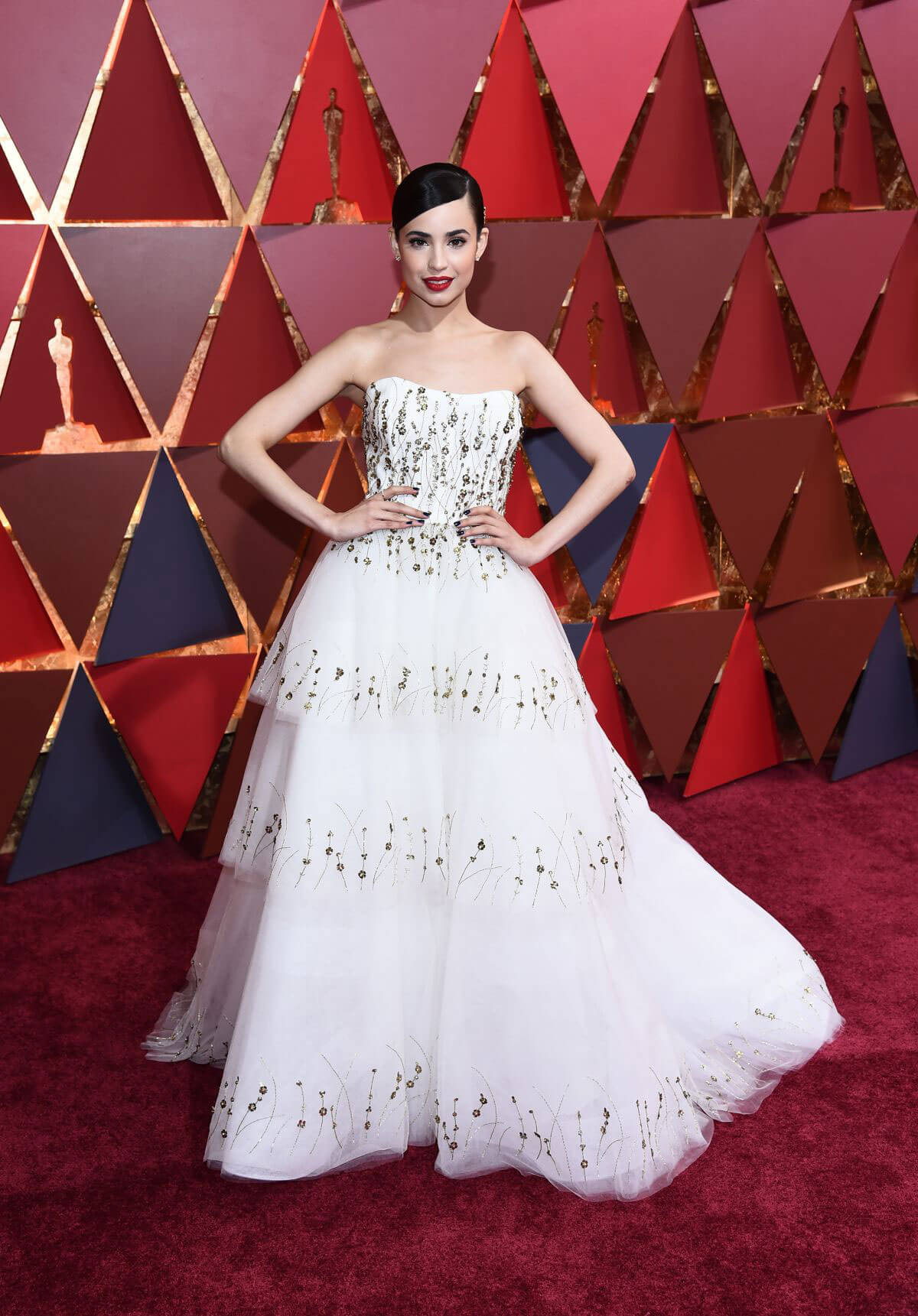 Sofia Carson Stills at 89th Annual Academy Awards in Hollywood