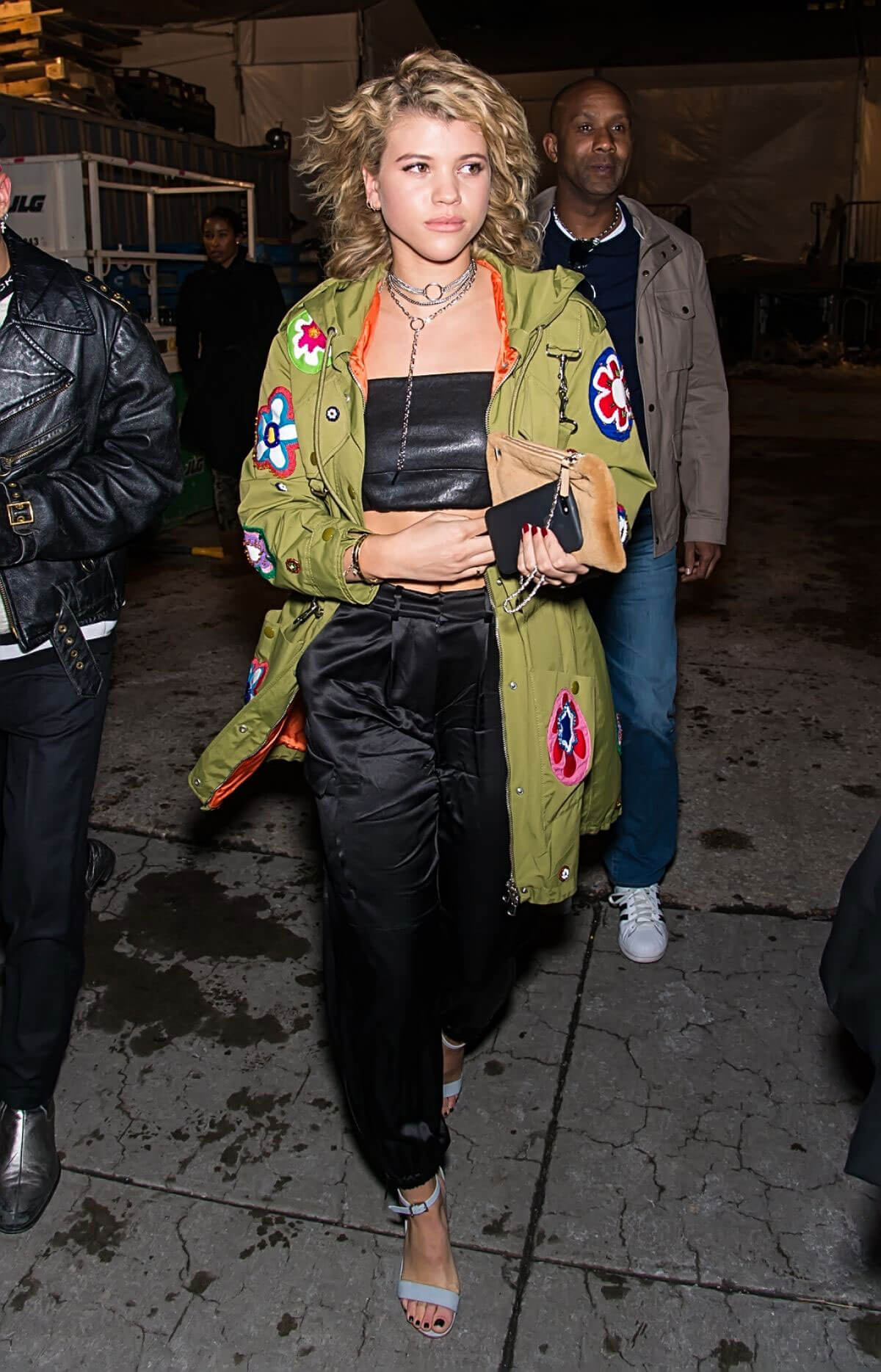 Sofia Richie Arrives at Jeremy Scott Fashion Show