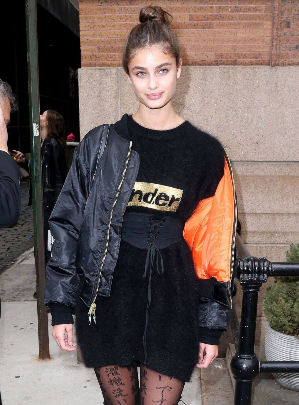 Taylor Hill Stills out and about in New York City