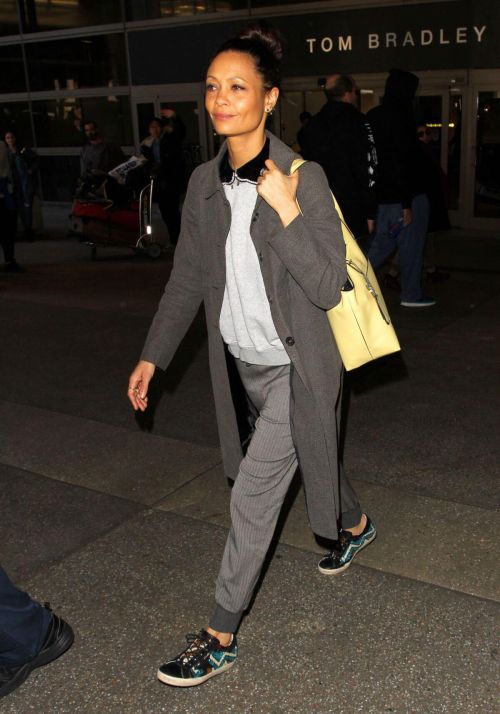 Thandie Newton Stills at Los Angeles International Airport 7