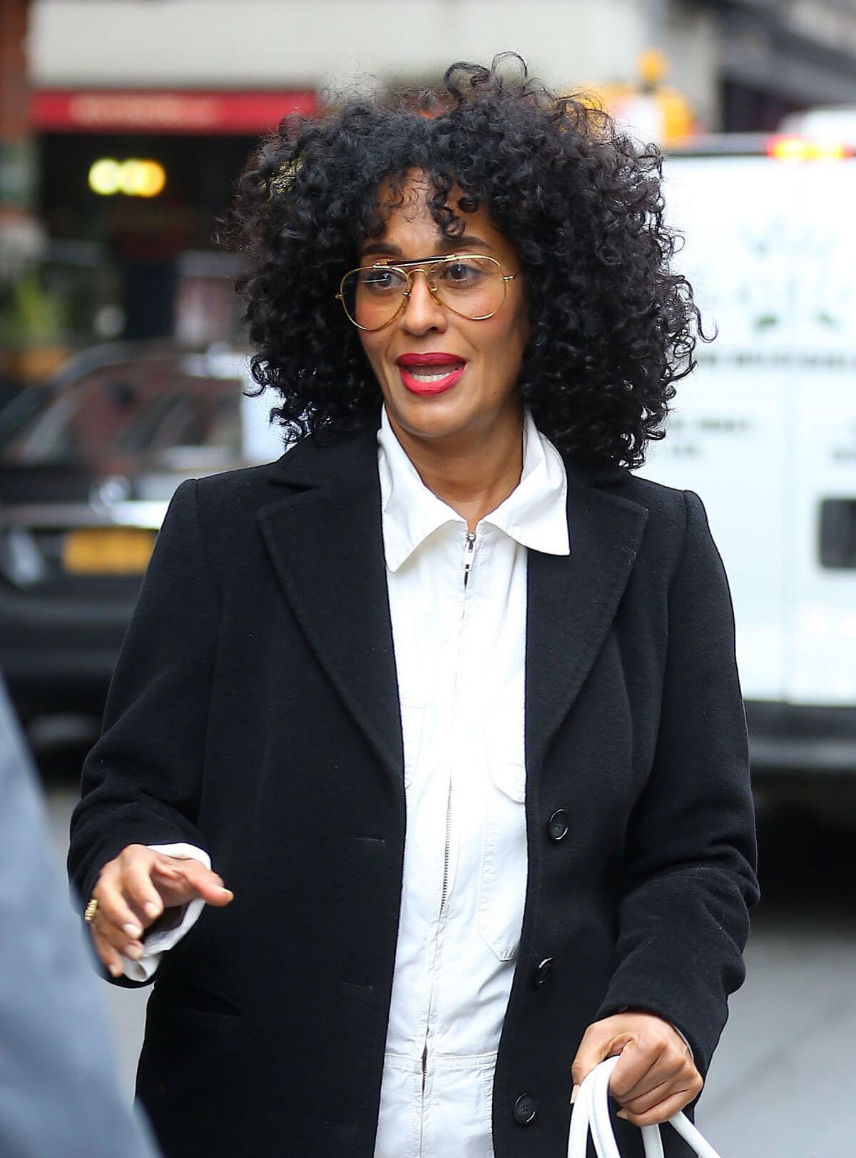 Tracee Ellis Ross Out in New York