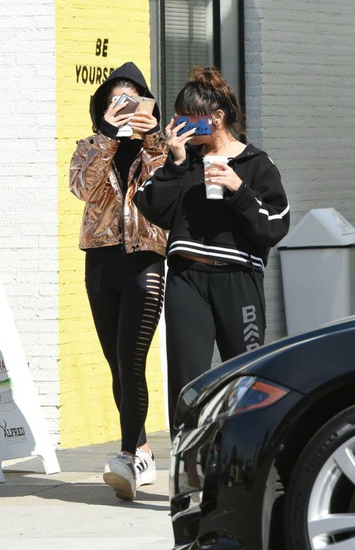 Vanessa Hudgens and Stella Hudgens Stills Out for Coffee in Los Angeles