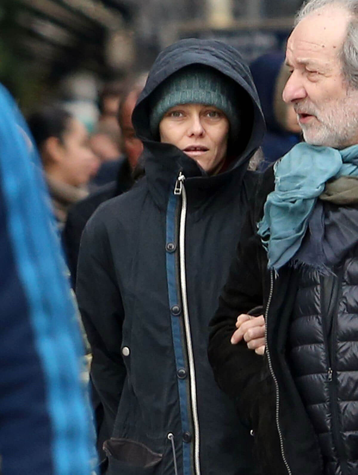 Vanessa Paradis Out and About in Paris