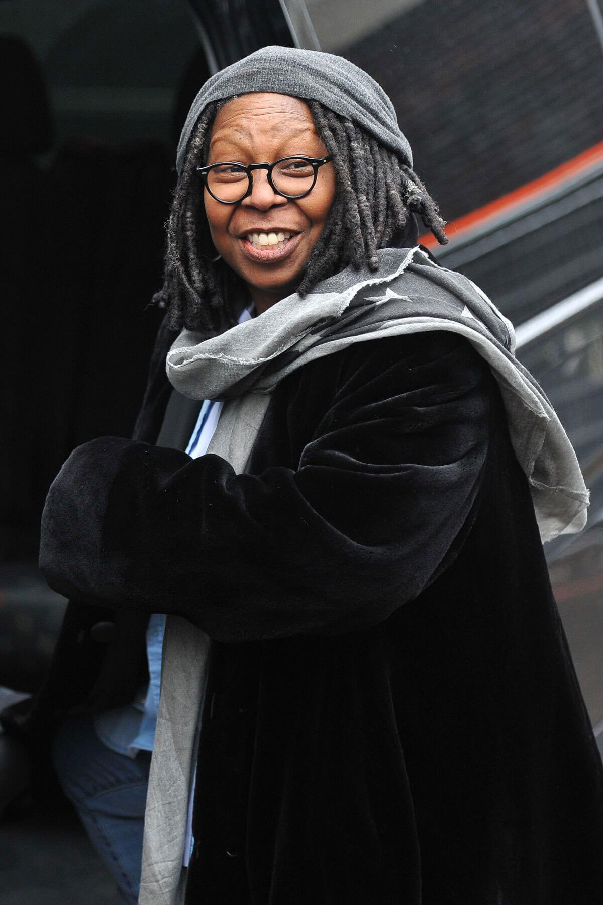 Whoopi Goldberg Leaves ITV Studios in London