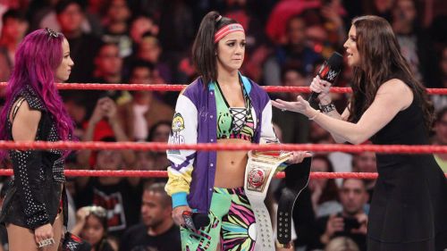 WWE Raw - Bayley, Charlotte Flair & Stephanie McMahon Photos 2