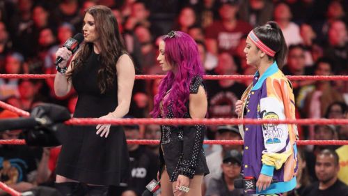 WWE Raw - Bayley, Charlotte Flair & Stephanie McMahon Photos 16