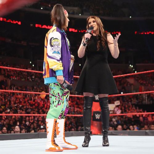 WWE Raw - Bayley, Charlotte Flair & Stephanie McMahon Photos 18