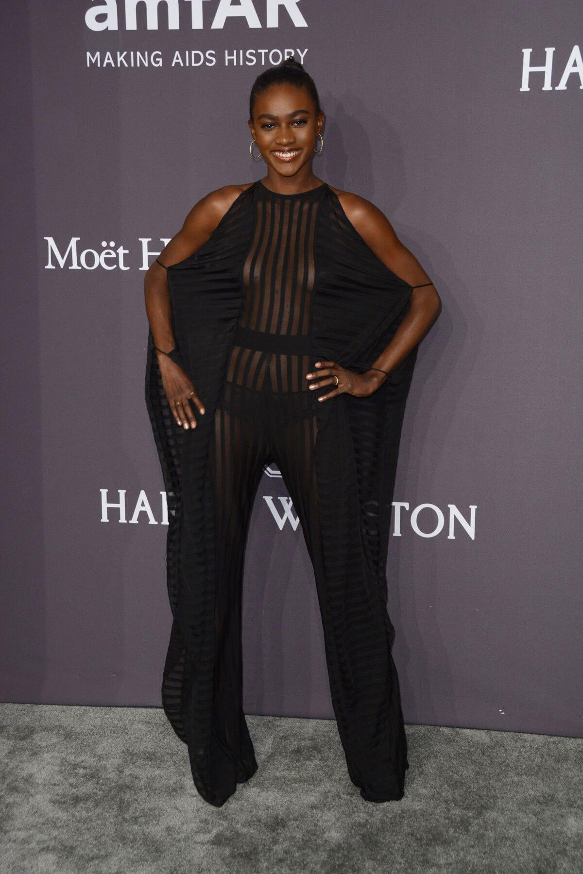 Zuri Tibby at AMFAR 2017 New York Gala