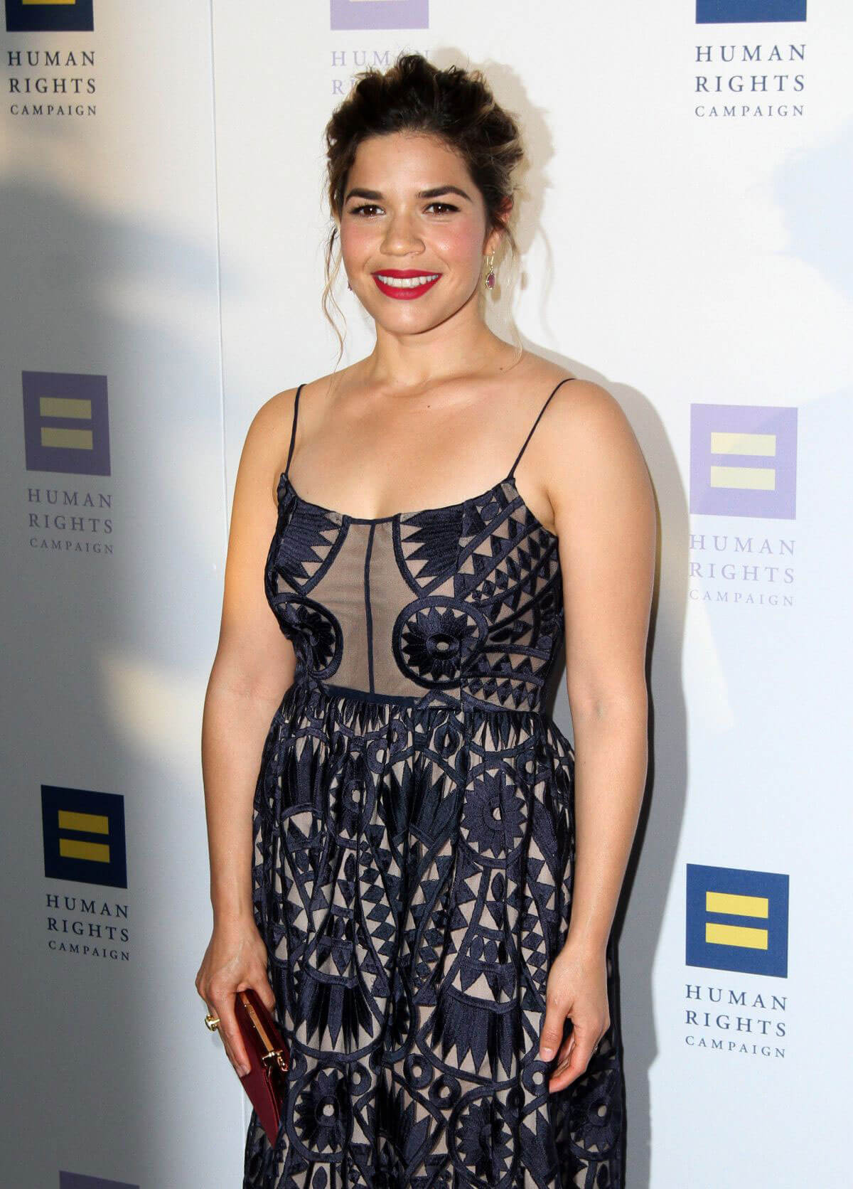 America Ferrera Stills at Human Rights Campaign Gala Dinner in Los Angeles