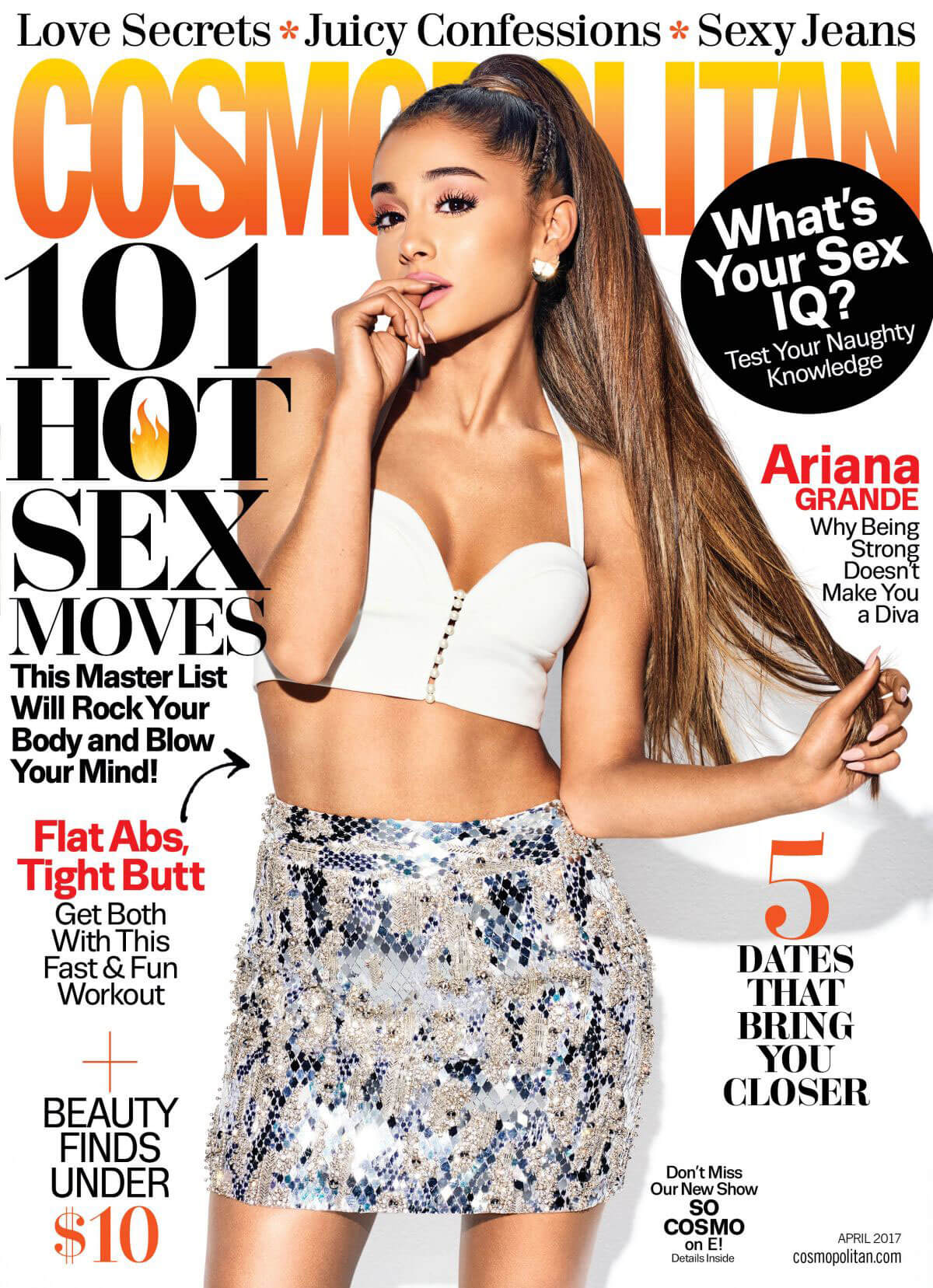 Ariana Grande for Cosmopolitan Magazine 2017 Photoshoot