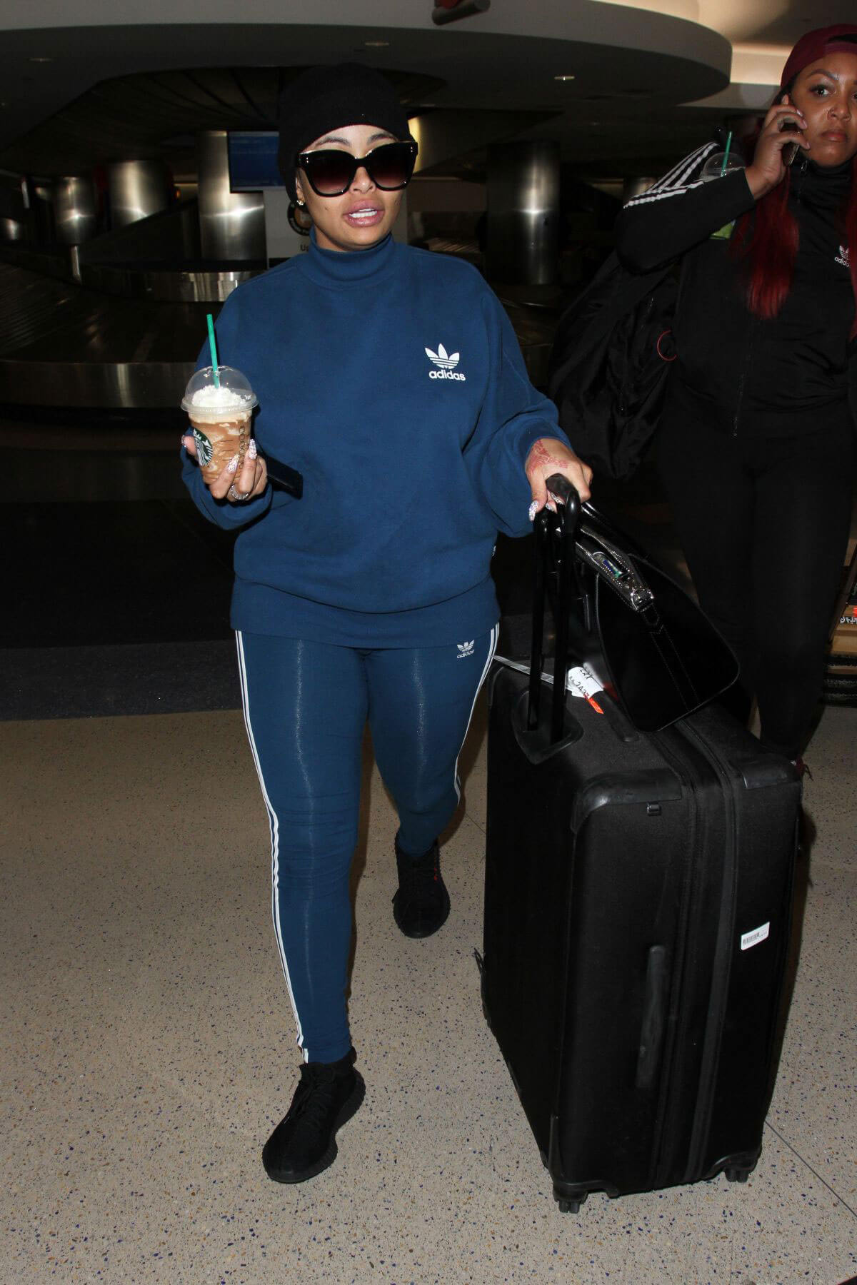 Blac Chyna Stills at LAX Airport in Los Angeles