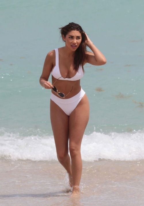 Chantel Jeffries Stills in Bikini at a Beach in Miami 2