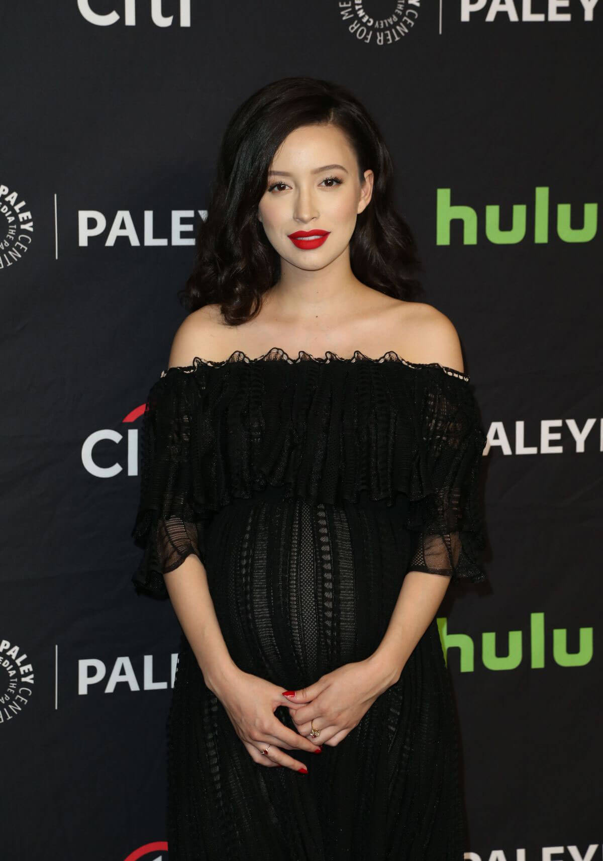 Christian Serratos Stills at The Walking Dead Panel at Paleyfest in Los Angeles