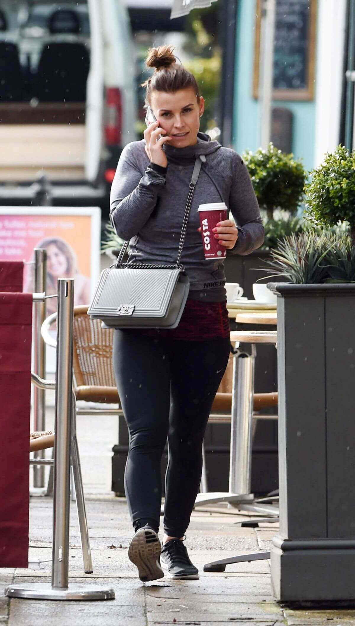 Coleen Rooney Stills Out in Alderley Edge in Cheshire