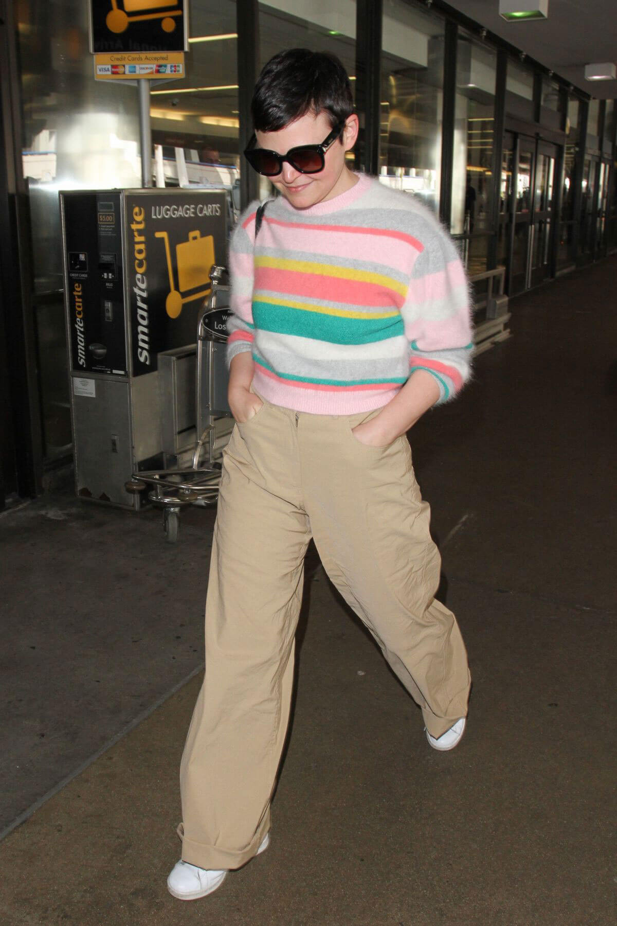 Ginnifer Goodwin Stills at LAX Airport in Los Angeles