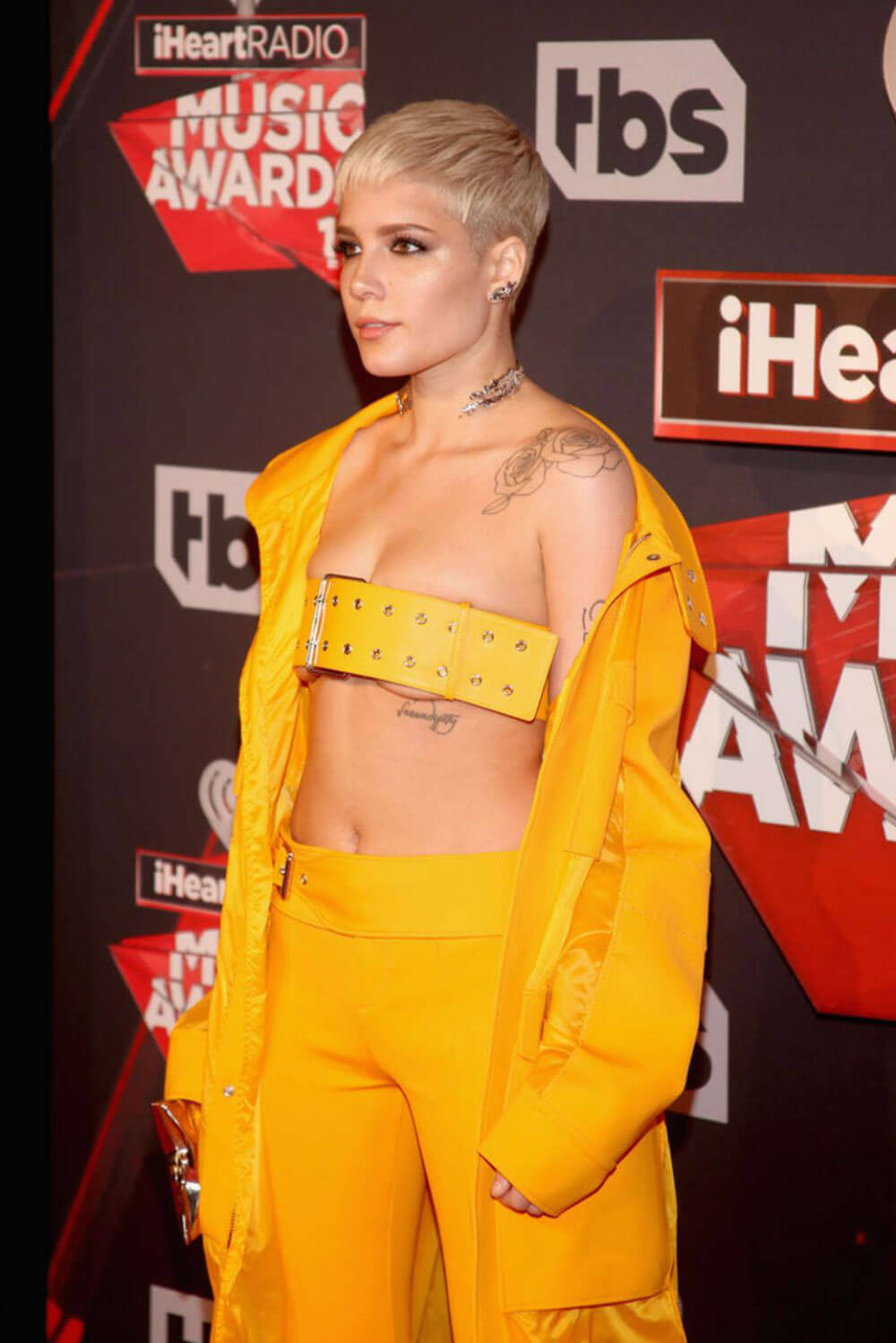 Halsey Stills at 2017 iHeartRadio Music Awards in Los Angeles