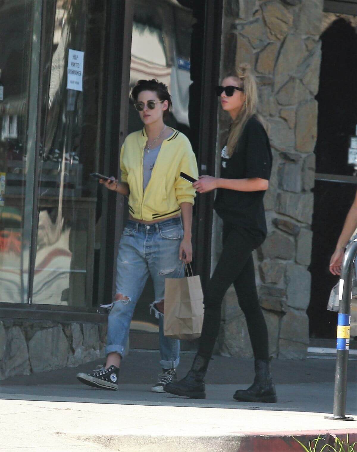 Kristen Stewart and Stella Maxwell Stills Out and About in Los Angeles