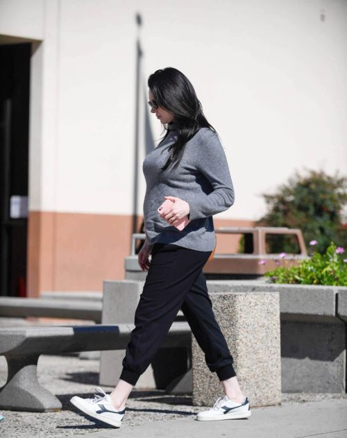 Pregnant Laura Prepon Stills Out and About in Glendale 9