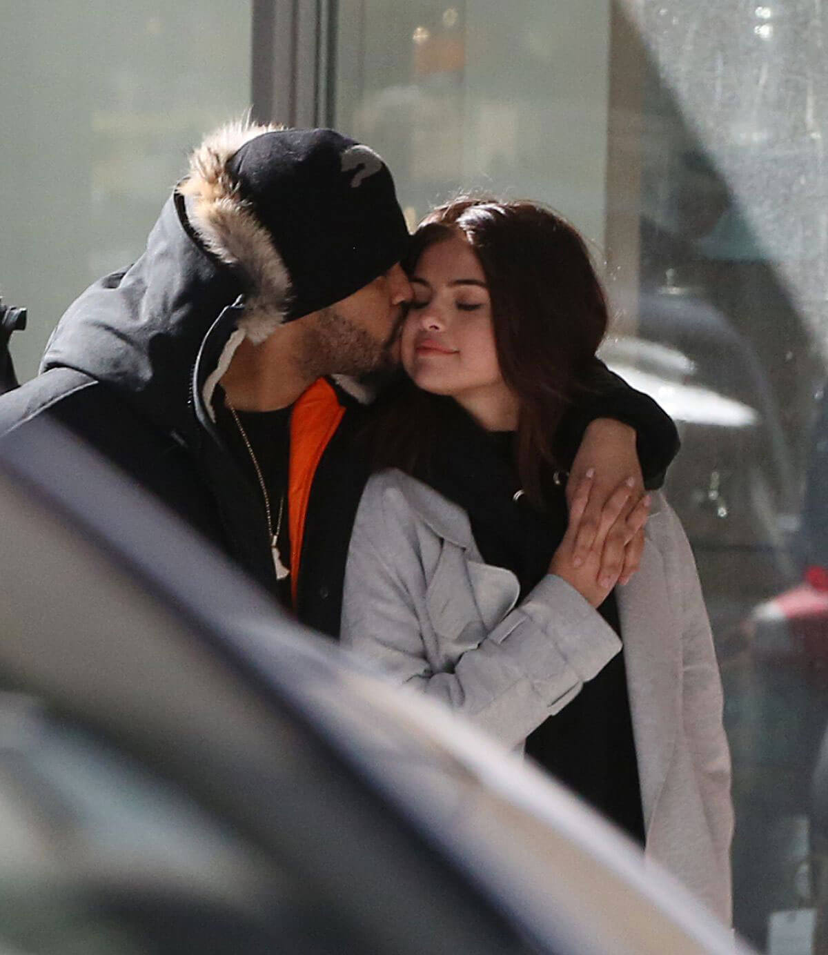 Selena Gomez and The Weeknd Stills Out at Bloor Street in Toronto