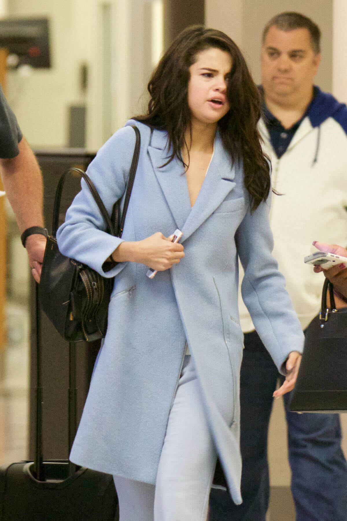 Selena Gomez Stills at Airport in Atlanta