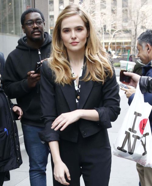 Zoey Deutch Stills at SiriusXM Studio in New York 2