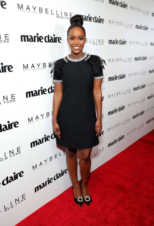 Aja Naomi King Stills at Marie Claire Celebrates Fresh Faces in Los Angeles 1