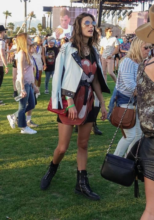 Alessandra Ambrosio Stills at Coachella Music and Arts Festival in Indio 6