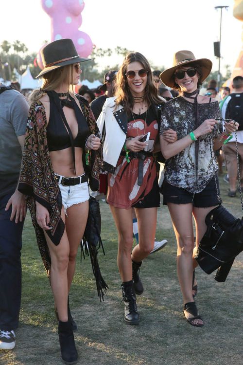 Alessandra Ambrosio Stills at Coachella Music and Arts Festival in Indio 15