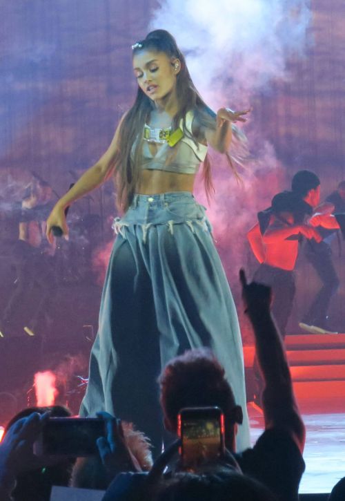 Ariana Grande Performs Stills at her Dangerous Woman Tour in Los Angeles 1