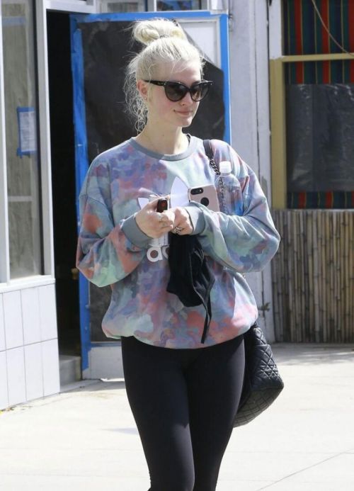 Ashlee Simpson Stills Leaves a Gym in Studio City 4