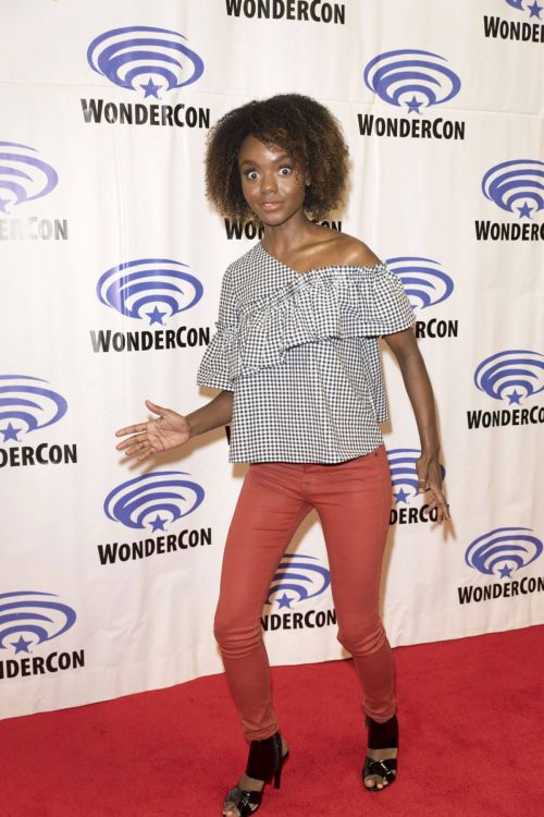 Ashleigh Murray Stills at Riverdale Press Room at WonderCon in Anaheim 1