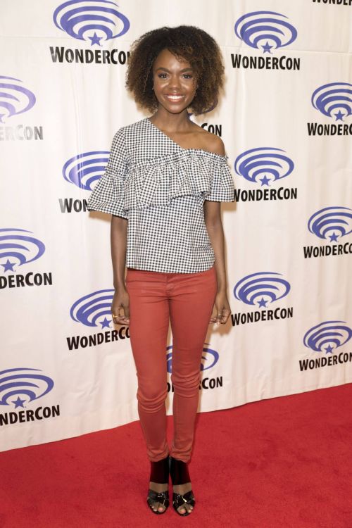 Ashleigh Murray Stills at Riverdale Press Room at WonderCon in Anaheim 2