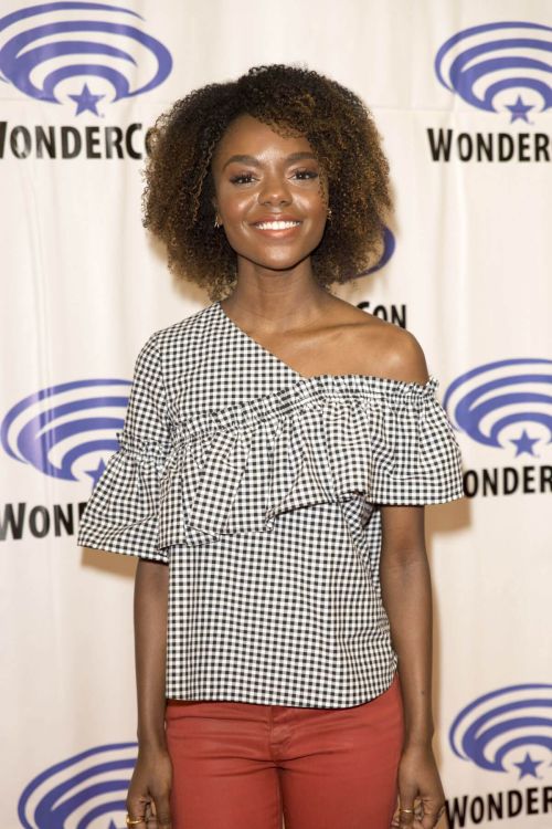 Ashleigh Murray Stills at Riverdale Press Room at WonderCon in Anaheim 3