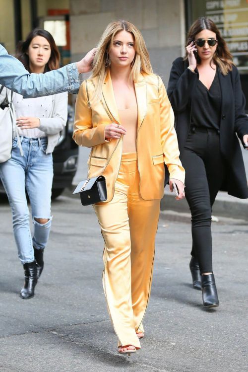 Ashley Benson Stills Out in New York 12