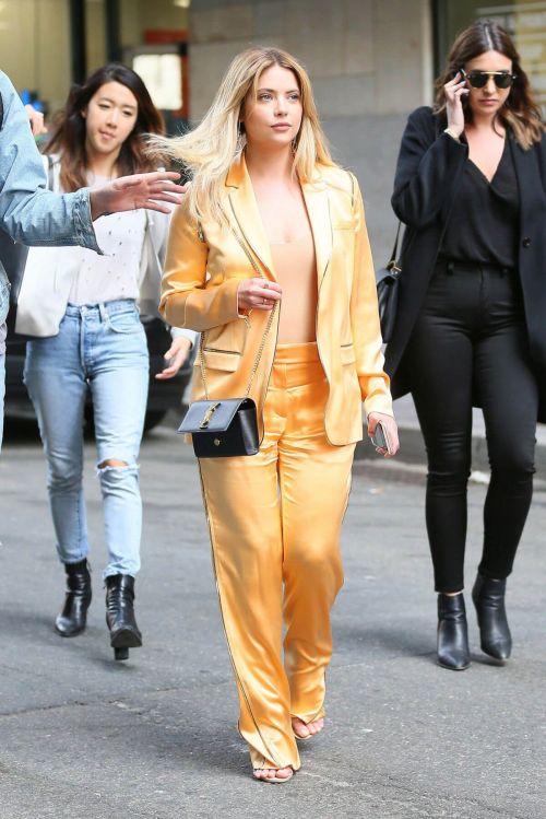 Ashley Benson Stills Out in New York 13