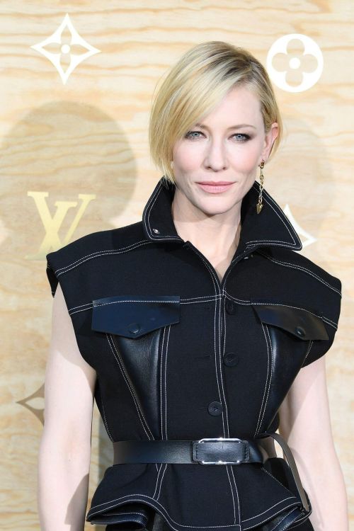 Cate Blanchett Stills at Louis Vuitton Dinner Party in Paris